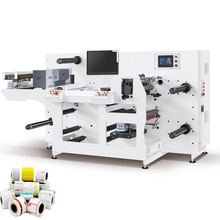 RTMA-330B sticker paper label inspecting machine with slitting system